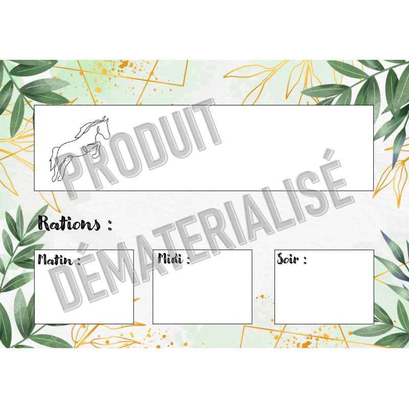 Cartes de box