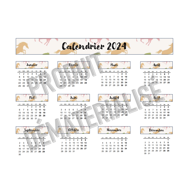 Calendrier
