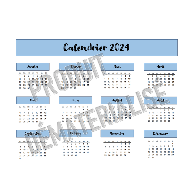 Calendrier