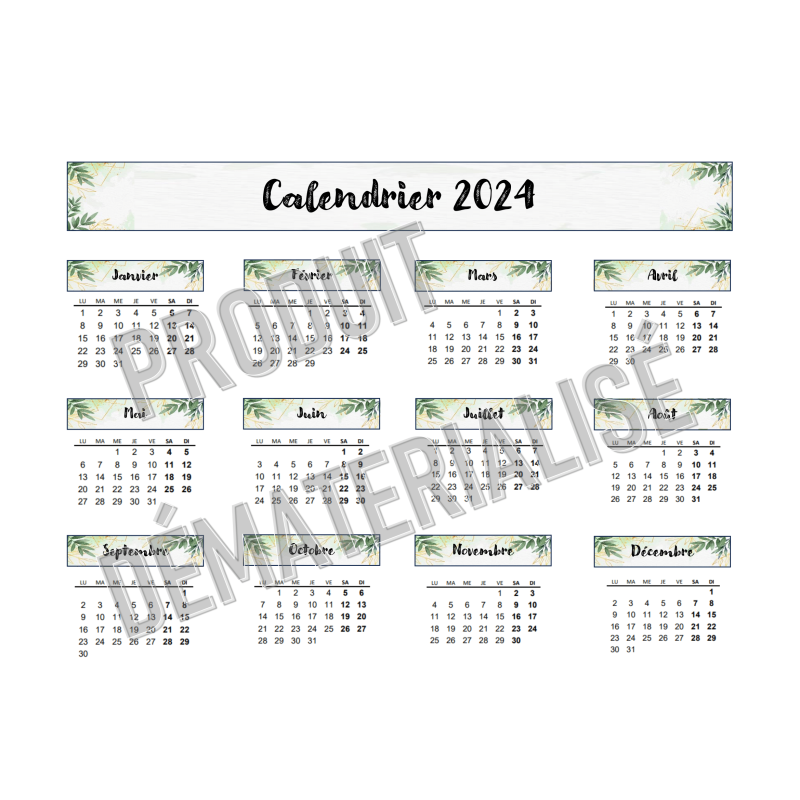 Calendrier