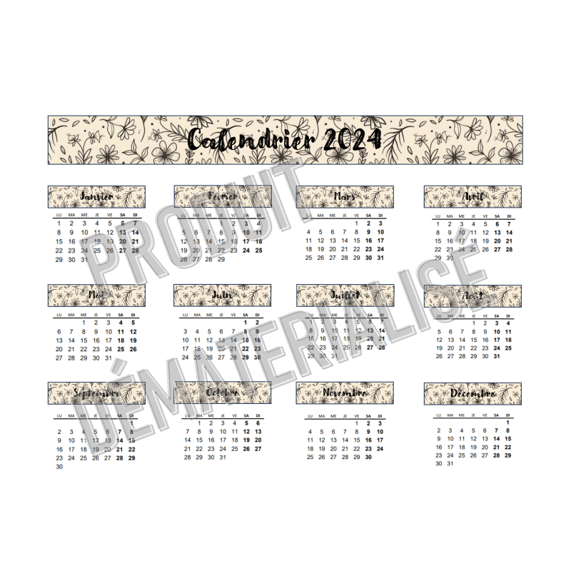 Calendrier