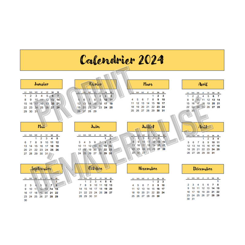 Calendrier