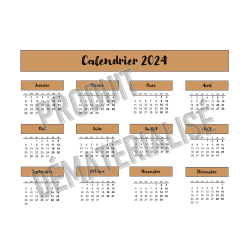 Calendrier