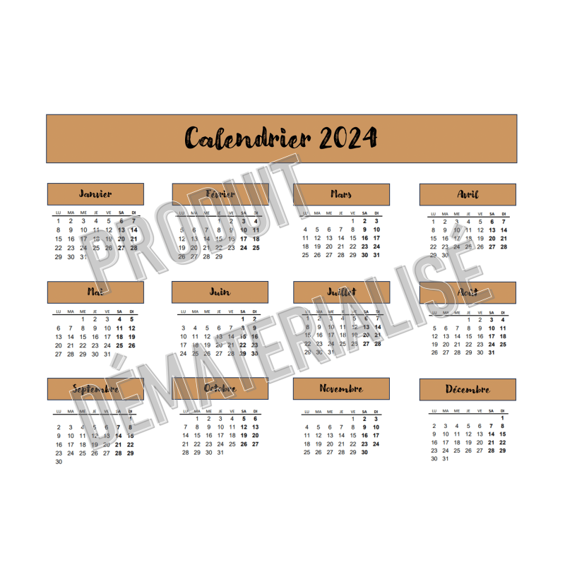 Calendrier