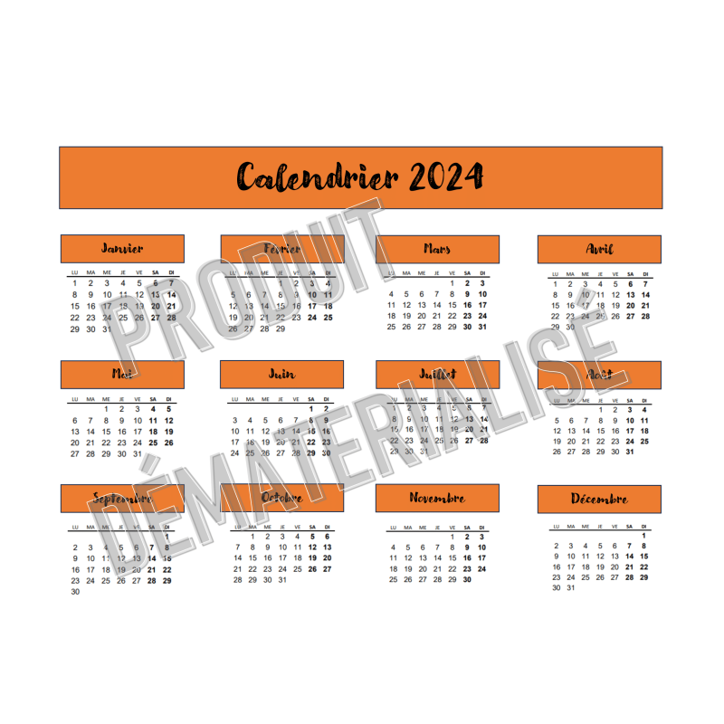 Calendrier