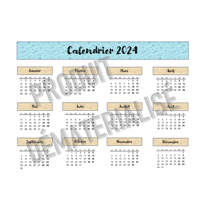 Calendrier