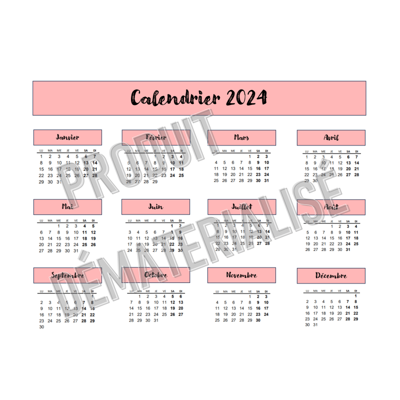 Calendrier