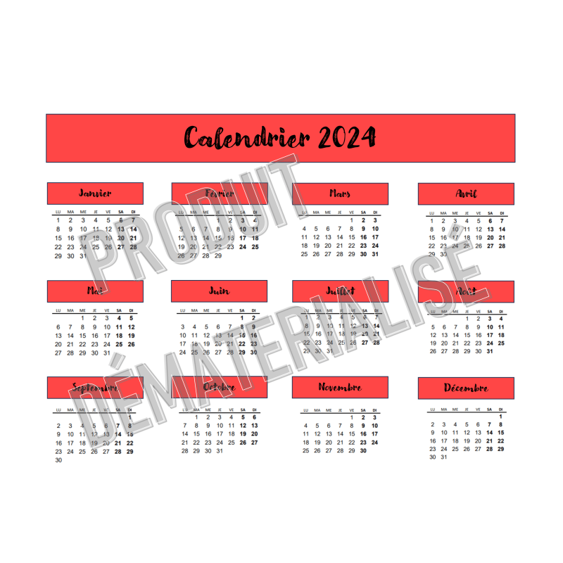 Calendrier