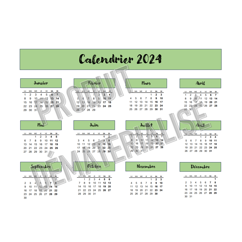 Calendrier
