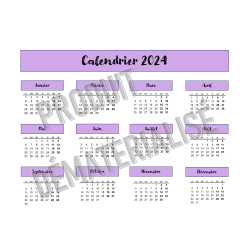 Calendrier