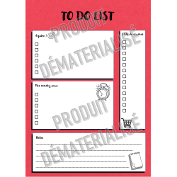 To do list