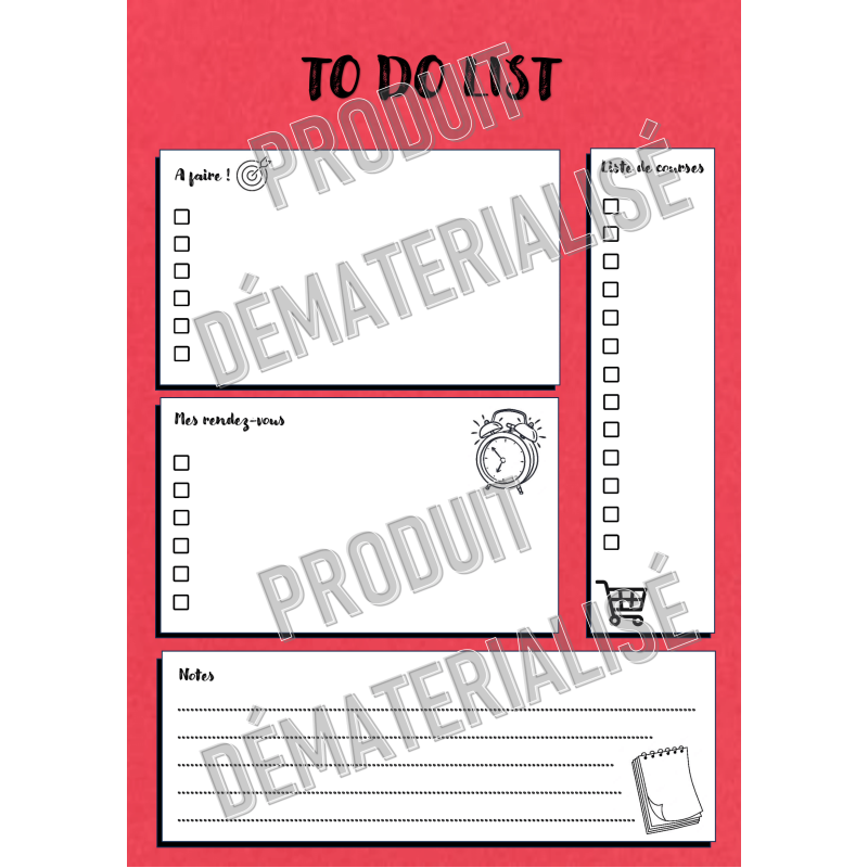 To do list