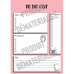To do list