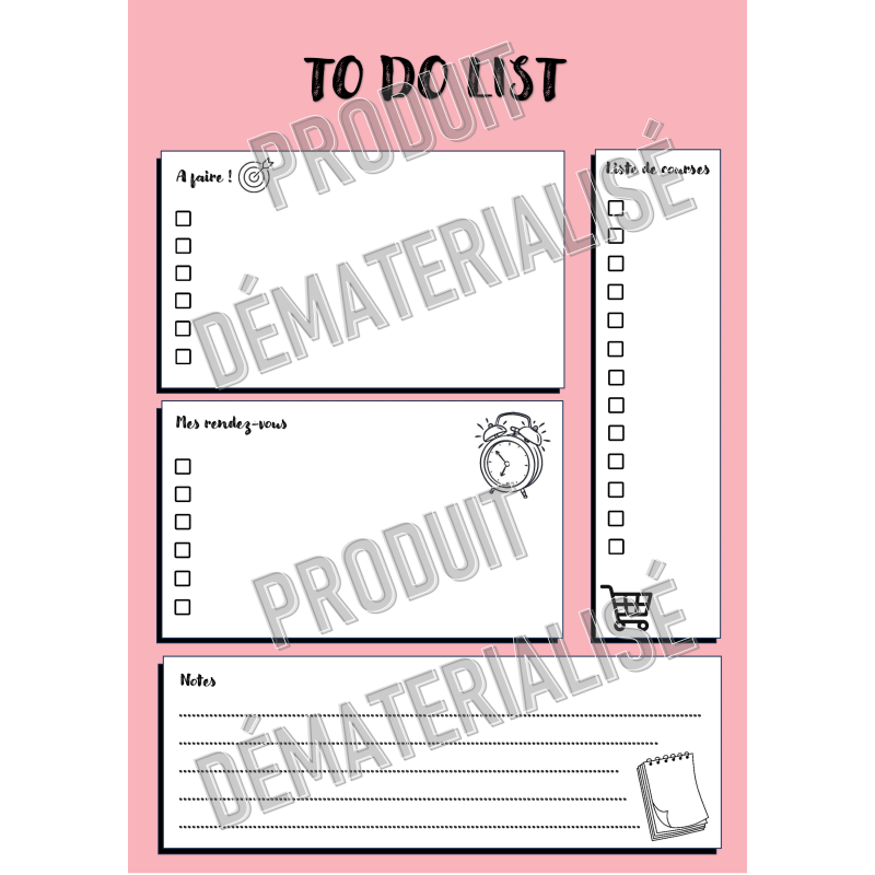 To do list