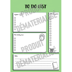 To do list