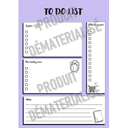 To do list