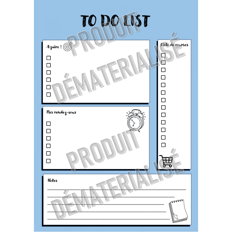 To do list