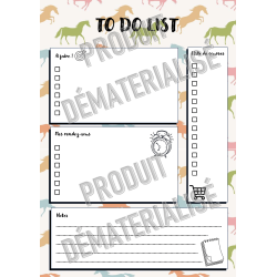 To do list