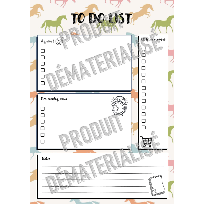 To do list
