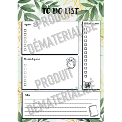 To do list