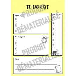 To do list