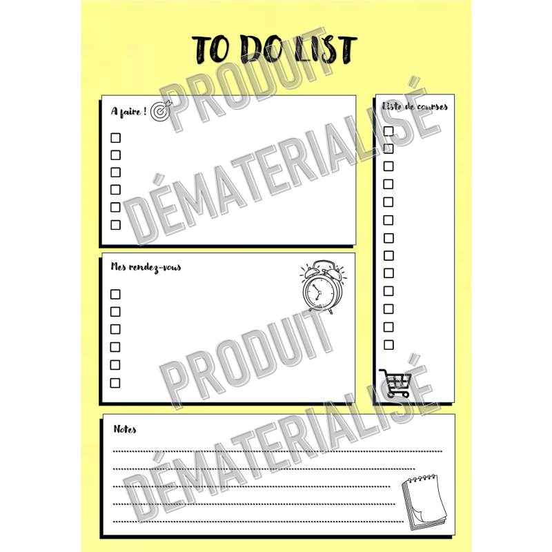 To do list
