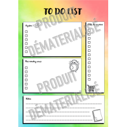 To do list