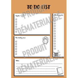 To do list
