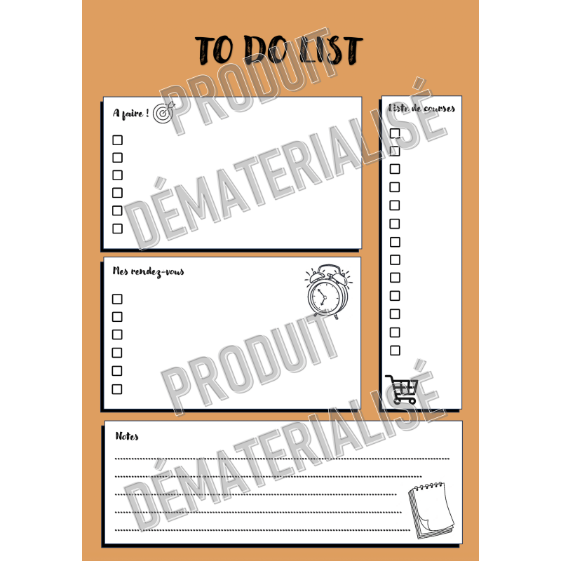 To do list